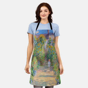 Claude Monet - The Artist's Garden at Vetheuil Apron