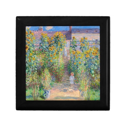Claude Monet _ The Artists Garden at Vetheuil Gift Box