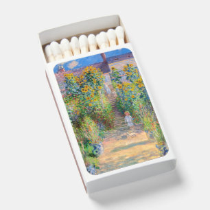 Claude Monet - The Artist's Garden at Vetheuil Matchboxes