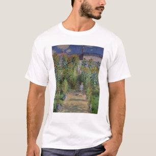 Claude Monet The Artist's Garden at Vetheuil T-Shirt