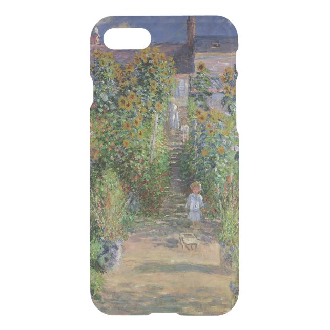 Claude Monet | The Artist's Garden at Vetheuil Uncommon iPhone Case (Back)