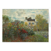 Claude Monet | The Artist's Garden in Argenteuil (Front Horizontal)