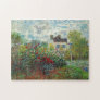 Claude Monet - The Artist's Garden in Argenteuil Jigsaw Puzzle