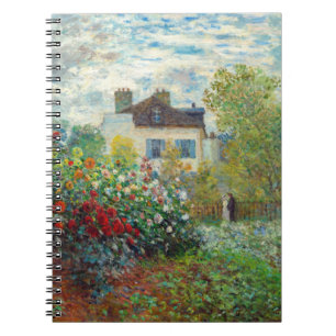 Claude Monet - The Artist's Garden in Argenteuil Notebook