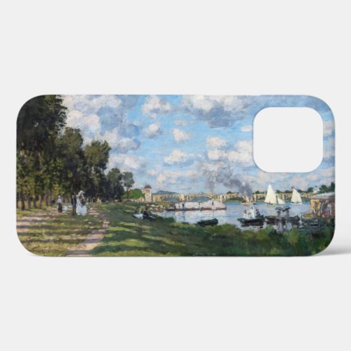 Claude Monet _ The Basin at Argenteuil iPhone 12 Case