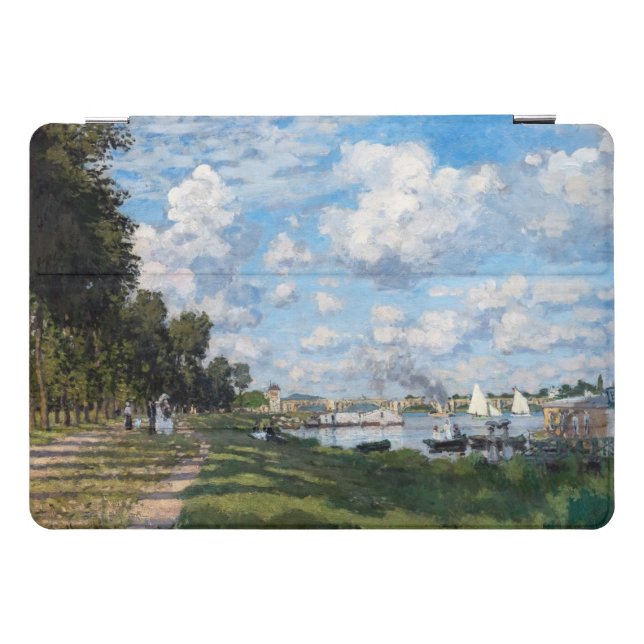 Claude Monet - The Basin at Argenteuil iPad Pro Cover (Horizontal)