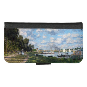 Claude Monet - The Basin at Argenteuil iPhone 8/7 Wallet Case