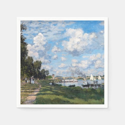 Claude Monet _ The Basin at Argenteuil Napkins
