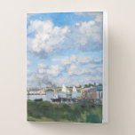 Claude Monet - The Basin at Argenteuil Pocket Folder<br><div class="desc">The Basin at Argenteuil / Le Bassin d'Argenteuil by Claude Monet in 1872</div>