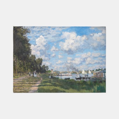 Claude Monet _ The Basin at Argenteuil Rug