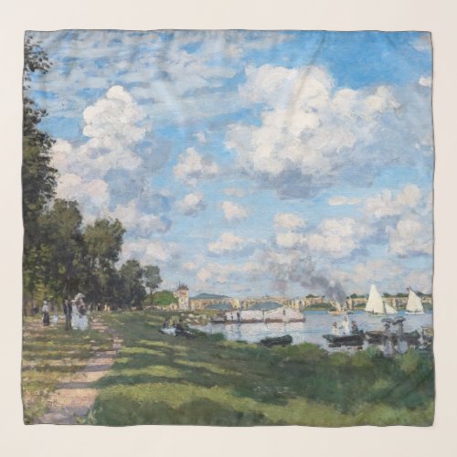 Claude Monet _ The Basin at Argenteuil Scarf