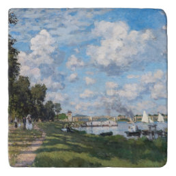 Claude Monet - The Basin at Argenteuil Trivet