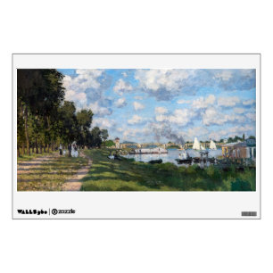 Claude Monet - The Basin at Argenteuil Wall Decal