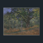 Claude Monet | The Bodmer Oak, Fontainebleau Fores Postcard<br><div class="desc">The Bodmer Oak,  Fontainebleau Forest by Claude Monet � Bridgeman Images</div>