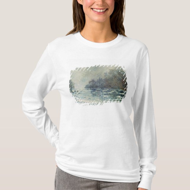 Claude Monet | The Break up at Vetheuil, c.1883 T-Shirt (Front)