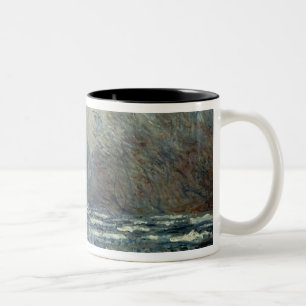 Claude Monet The Break up at Vetheuil, c.1883 Two-Tone Coffee Mug