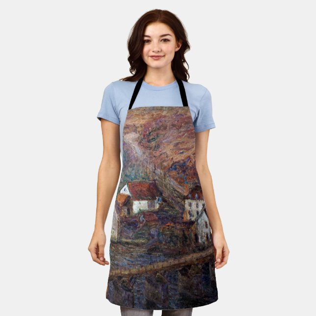 Claude Monet - The Bridge at Vervy Apron (Worn)
