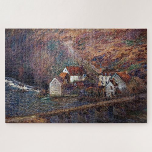 Claude Monet _ The Bridge at Vervy Jigsaw Puzzle