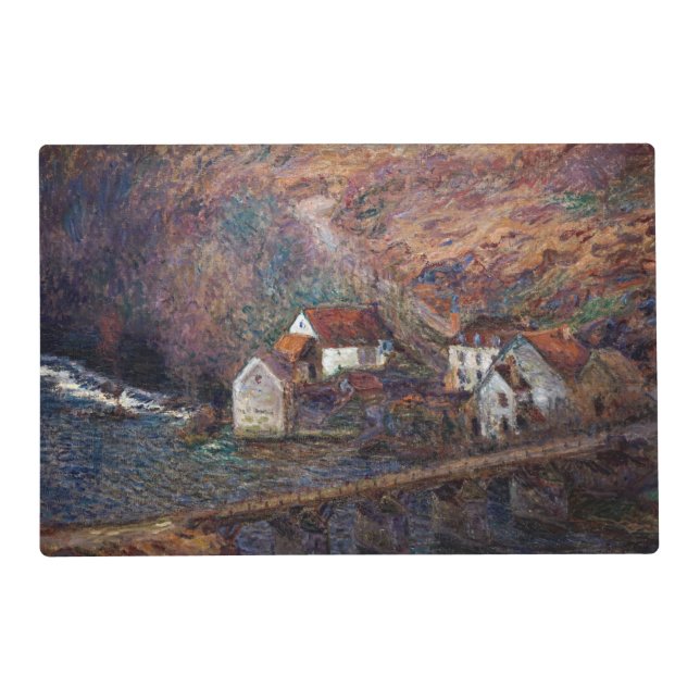 Claude Monet - The Bridge at Vervy Placemat (Front)