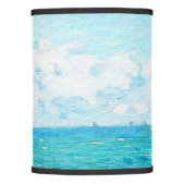 Claude Monet The Cabin At Saint-Adresse Fine Art Lamp Shade (Front)