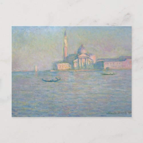 Claude Monet _ The Church of San Giorgio Maggiore Postcard