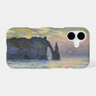 Claude Monet - The Cliff, Etretat, Sunset iPhone 17 Case