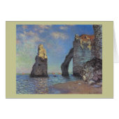 Claude Monet - The Cliffs at Etretat 1885 (Front Horizontal)