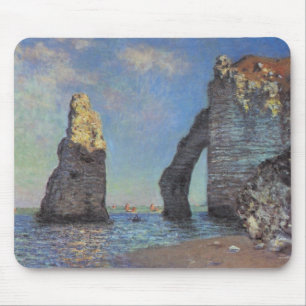Claude Monet The Cliffs at Etretat Destiny Gifts Mouse Pad