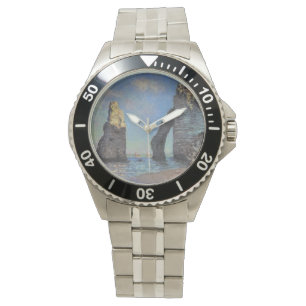 Claude Monet The Cliffs at Etretat Destiny Gifts Watch