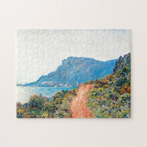 Claude Monet The Corniche near Monaco Jigsaw Puzzle
