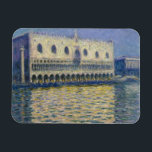 Claude Monet - The Doges Palace Magnet<br><div class="desc">The Doges Palace by Claude Monet, 1908. Claude Monet was a founder of French Impressionist painting, and the most consistent and prolific practitioner of the movement's philosophy of expressing one's perceptions before nature, especially as applied to plein-air landscape painting. The term "Impressionism" is derived from the title of his painting...</div>