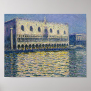 Claude Monet - The Doges Palace Poster