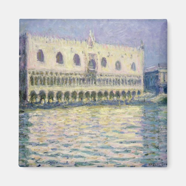 Claude Monet | The Ducal Palace, Venice, 1908 Magnet (Front)