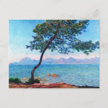 Claude Monet: The Esterel Mountains Postcard by vintagechest at Zazzle