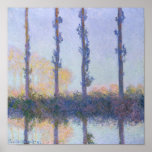 Claude Monet | The Four Trees Poster<br><div class="desc">The Four Trees by Claude Monet � Bridgeman Images</div>