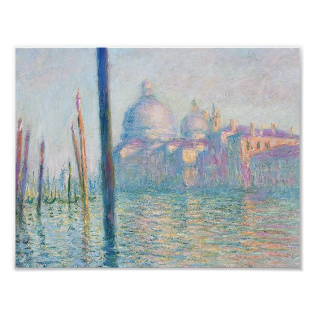 Claude Monet - The Grand Canal Photo Print (Front)