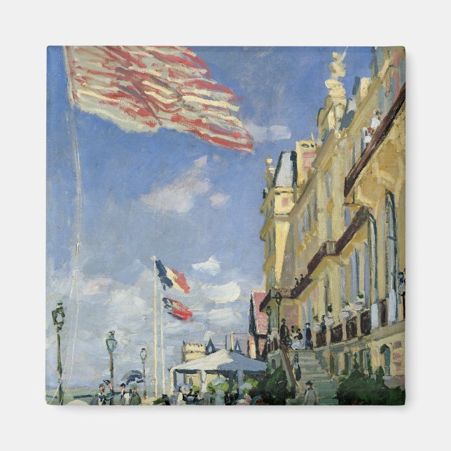 Claude Monet | The Hotel des Roches Noires Magnet (Front)