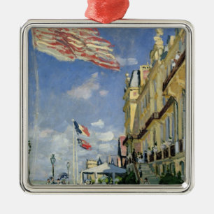 Claude Monet   The Hotel des Roches Noires Metal Ornament