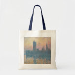 Claude Monet | The Houses of Parliament, Sunset Tote Bag<br><div class="desc">The Houses of Parliament,  Sunset,  1903 (oil on canvas)| by  Claude Monet | Art Location: National Gallery of Art Washington DC| French Artist | Image Collection Number: XOS744839</div>