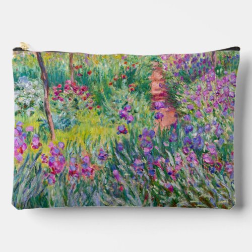 Claude Monet _ The Iris Garden at Giverny Accessory Pouch