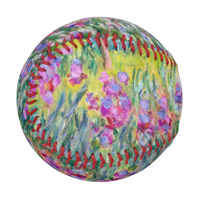 Claude Monet - The Iris Garden at Giverny Baseball (Front Left)