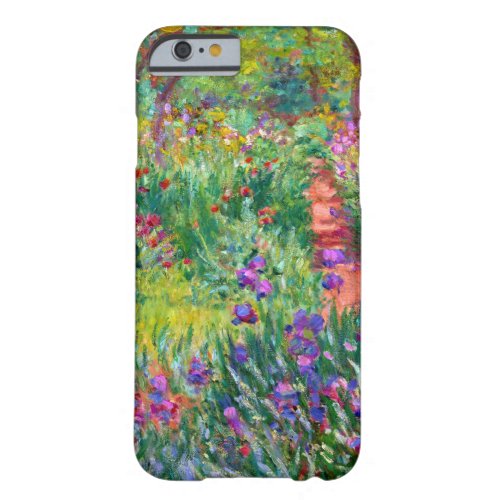 Claude Monet The Iris Garden at Giverny Barely There iPhone 6 Case