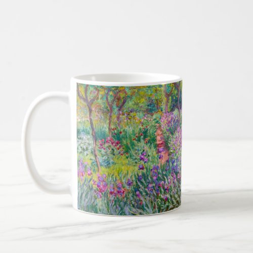 Claude Monet _ The Iris Garden at Giverny Coffee Mug