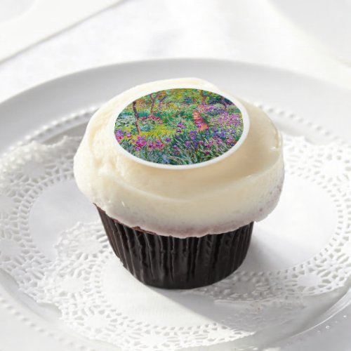 Claude Monet _ The Iris Garden at Giverny Edible Frosting Rounds