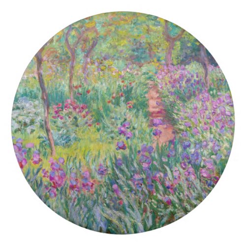 Claude Monet _ The Iris Garden at Giverny Eraser