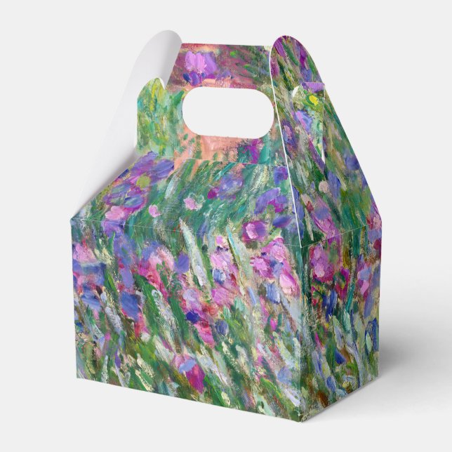 Claude Monet - The Iris Garden at Giverny Favor Boxes (Front Side)
