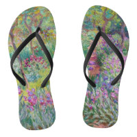 Claude Monet - The Iris Garden at Giverny