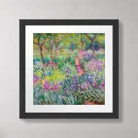 Claude Monet - The Iris Garden at Giverny