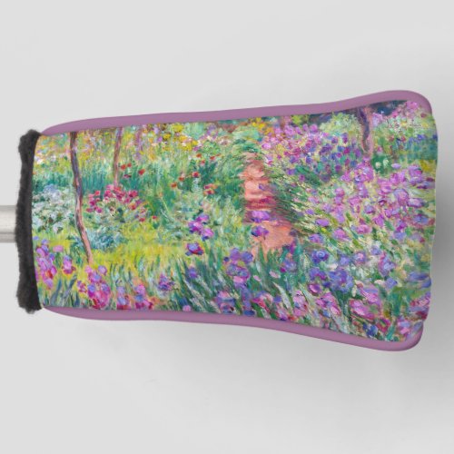 Claude Monet _ The Iris Garden at Giverny Golf Head Cover