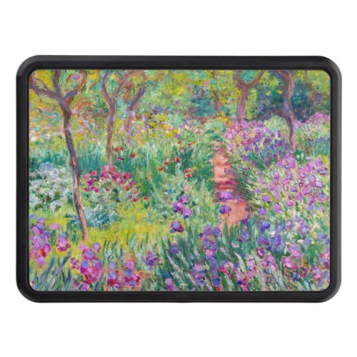 Claude Monet _ The Iris Garden at Giverny Hitch Cover